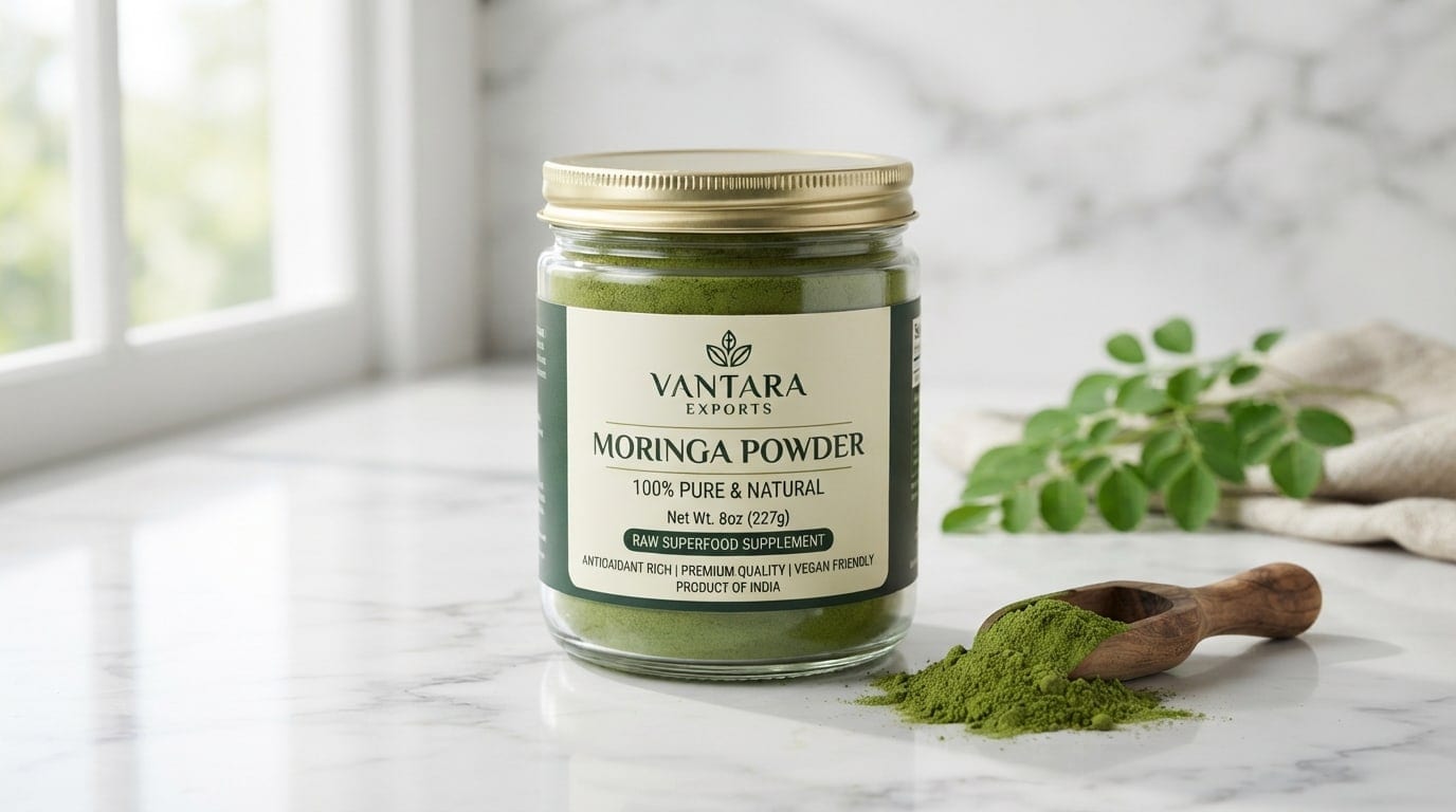 Moringa Powder — by Vantara Exports
